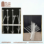 حفاظ شاخ گوزنی  تراکم ۴۰ میلگرد ۱۰ کوره ای - تصویر 2