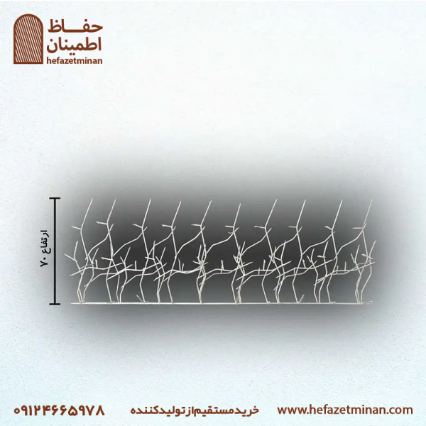 حفاظ شاخ گوزنی تراکم ۳۱ میلگرد ۸ - تصویر 2