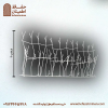 حفاظ شاخ گوزنی تراکم ۳۴ میلگرد ۸ کوره ای