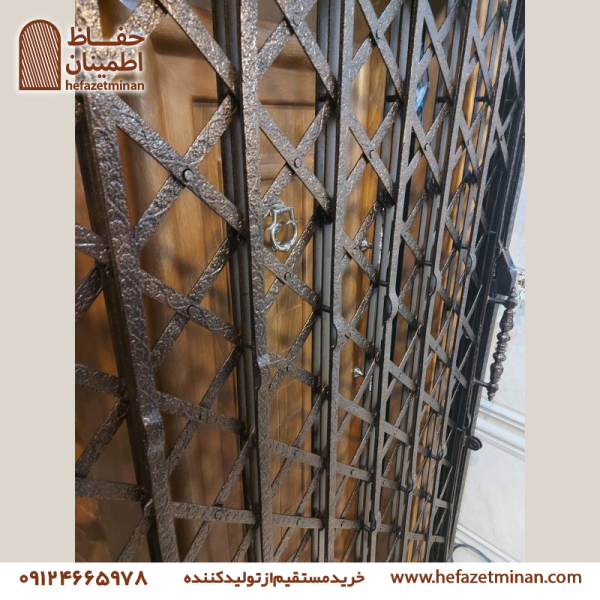 حفاظ آکاردئونی 5گل دوجداره سلطنتی دوبل پرچ مخفی - تصویر 2