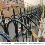 حفاظ روی دیوار سه طرف نیزه