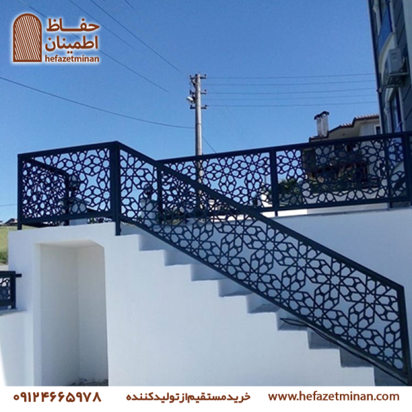 نرده راه پله طرحدار